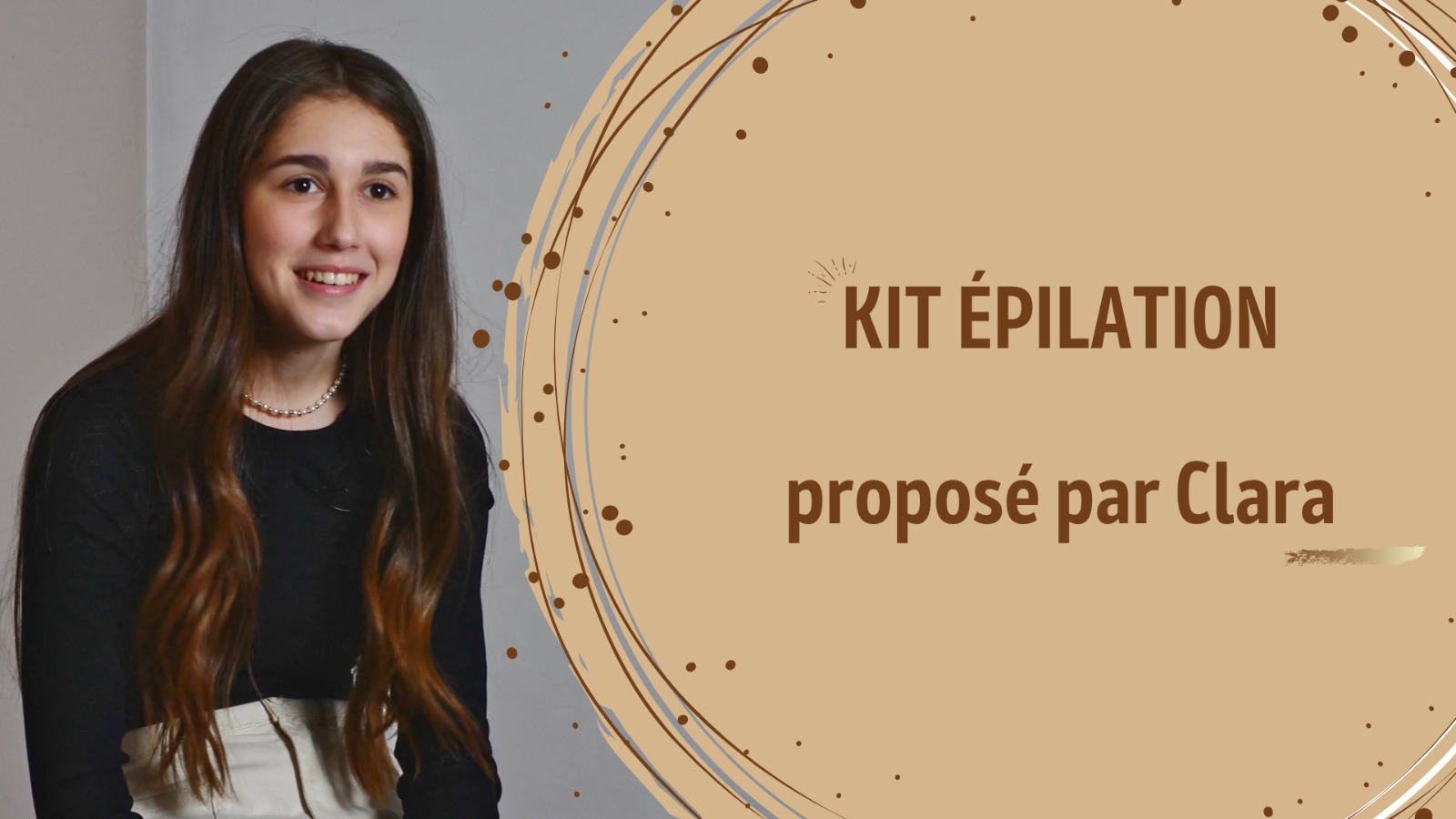 kit épilation proposé par Clara