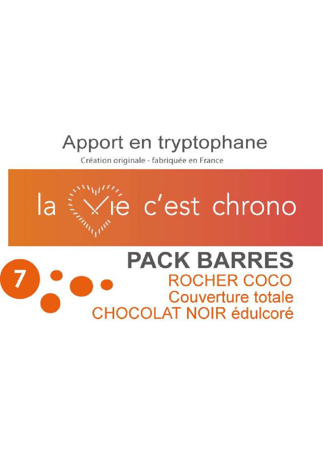 7 Barres croustillantes saveur Rocher Coco