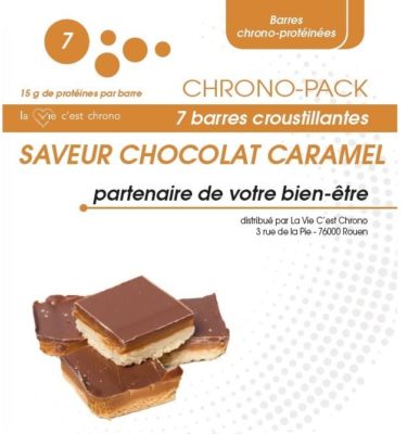 Barres croustillantes saveur Chocolat & Caramel