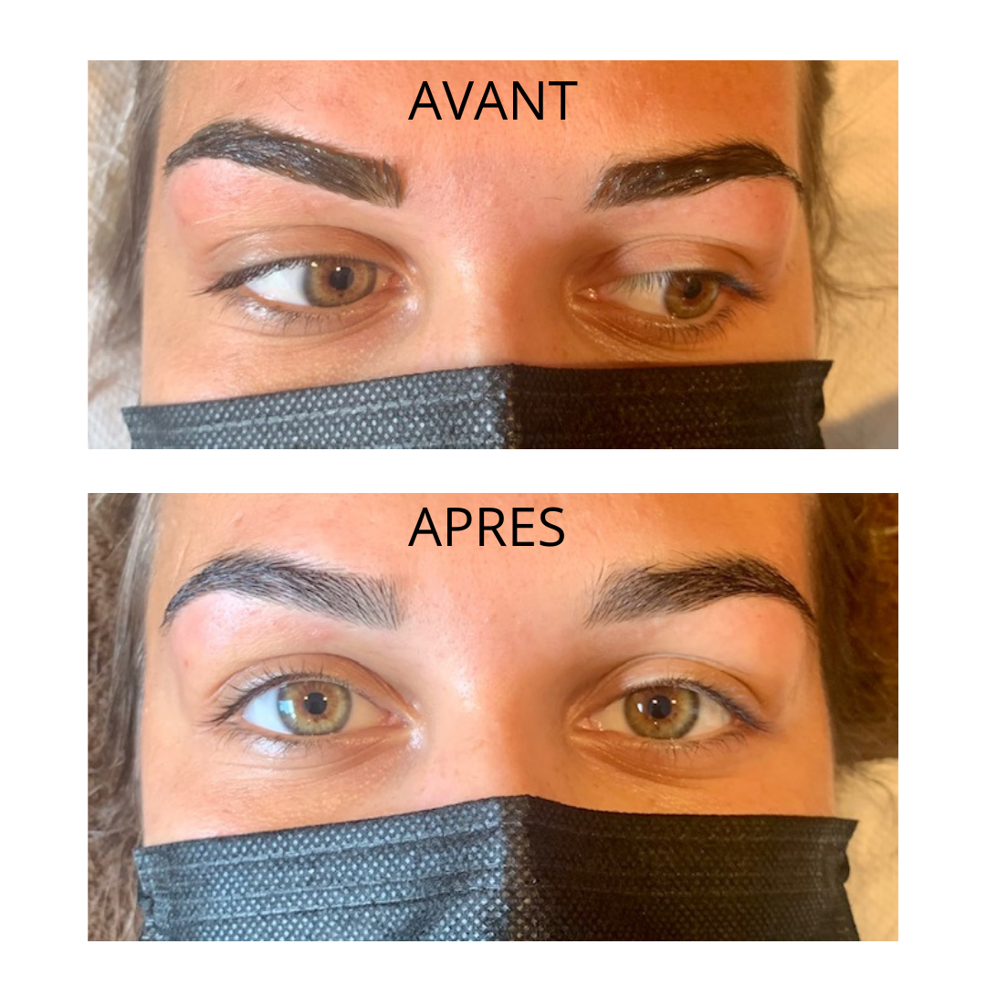 Teinture cils ou sourcils