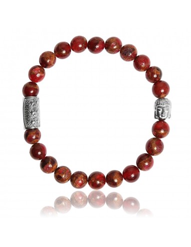 Bracelet Jaspe Rouge