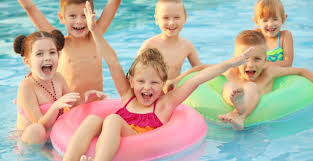 Anniversaire piscine enfant
