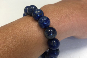 Bracelet Lapis Lazuli Grosse perle