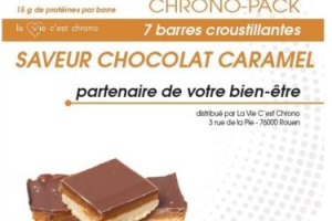 7 Barres croustillantes saveur Chocolat & Caramel