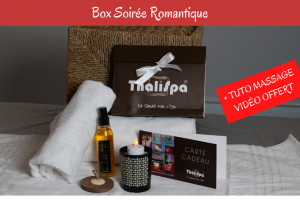 Box Soirée Romantique avec Tuto de massage en vidéo 