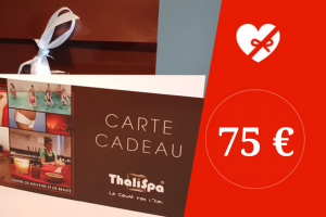 Carte cadeau d'une valeur de 75€ (livraison offerte)