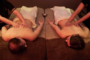 Rituel Suprême en duo (Hammam 1h+Gommage, Massage, Enveloppement 2h)